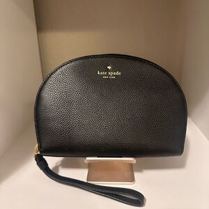kate spade Jackson Half Moon leather wristlet